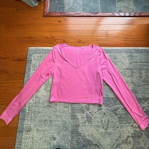 PacSun Pink Long Sleeve Top